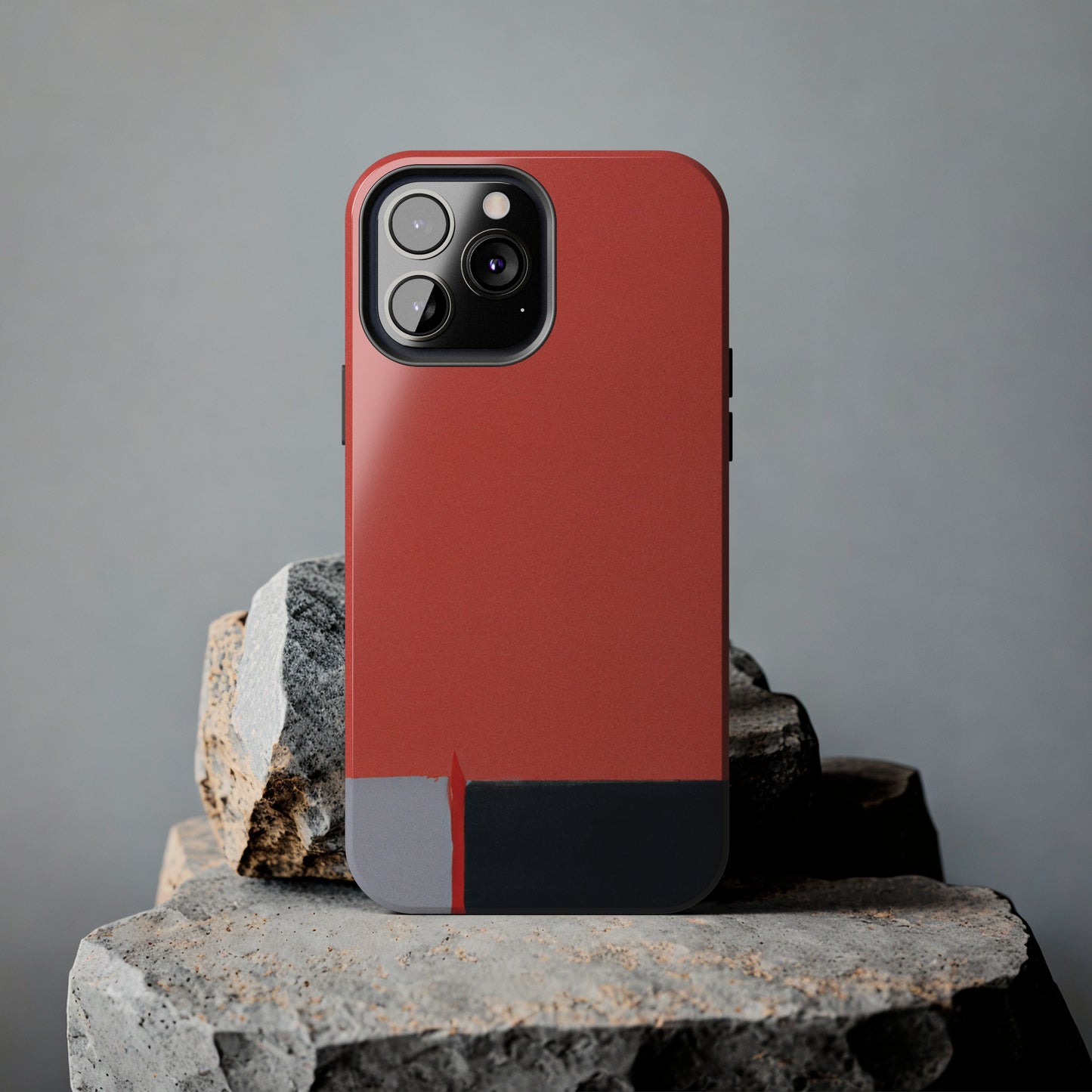 Strong Apple iPhone Case Ft. Minimal Orange