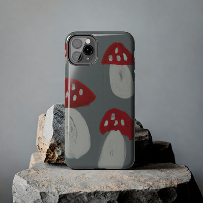 Tough Apple iPhone Cases Ft. Acrylic Mushrooms