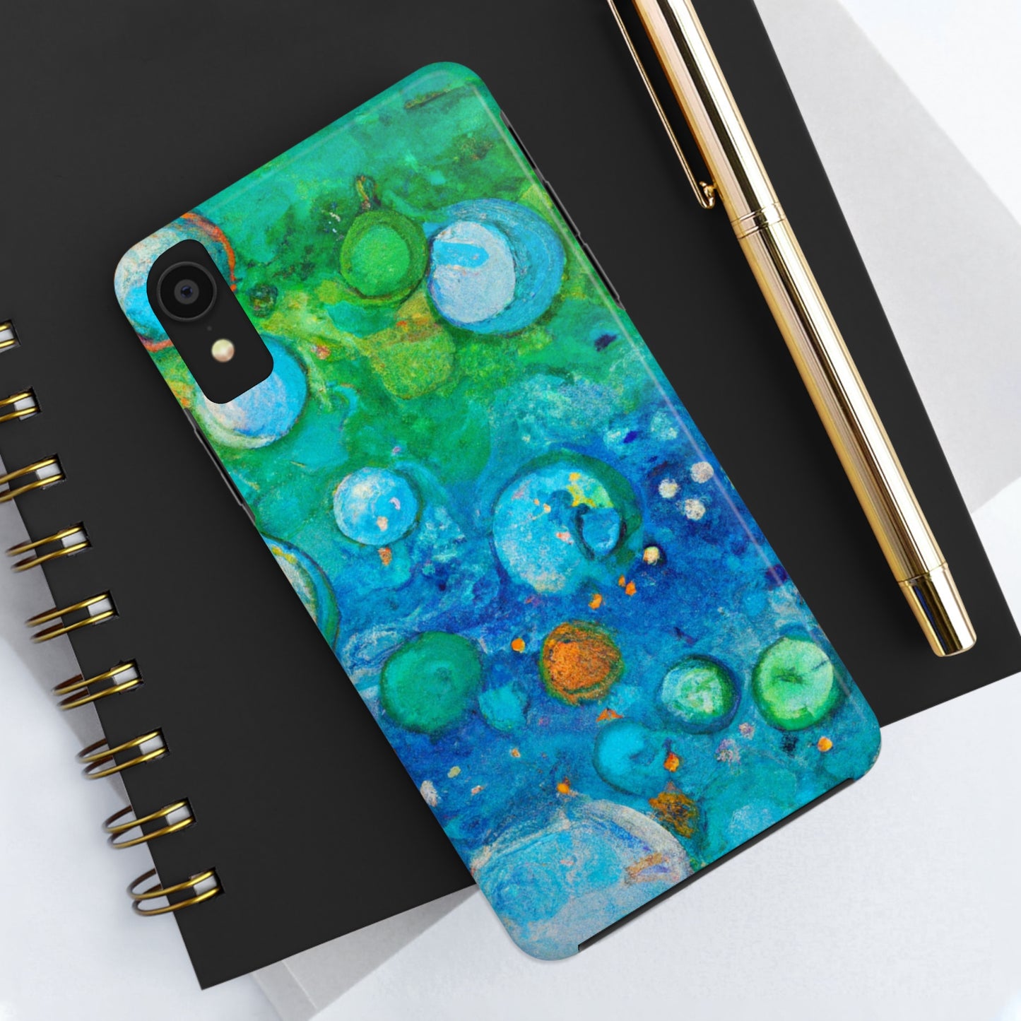 Tough Apple iPhone Cases Ft. Abstract Bubbles