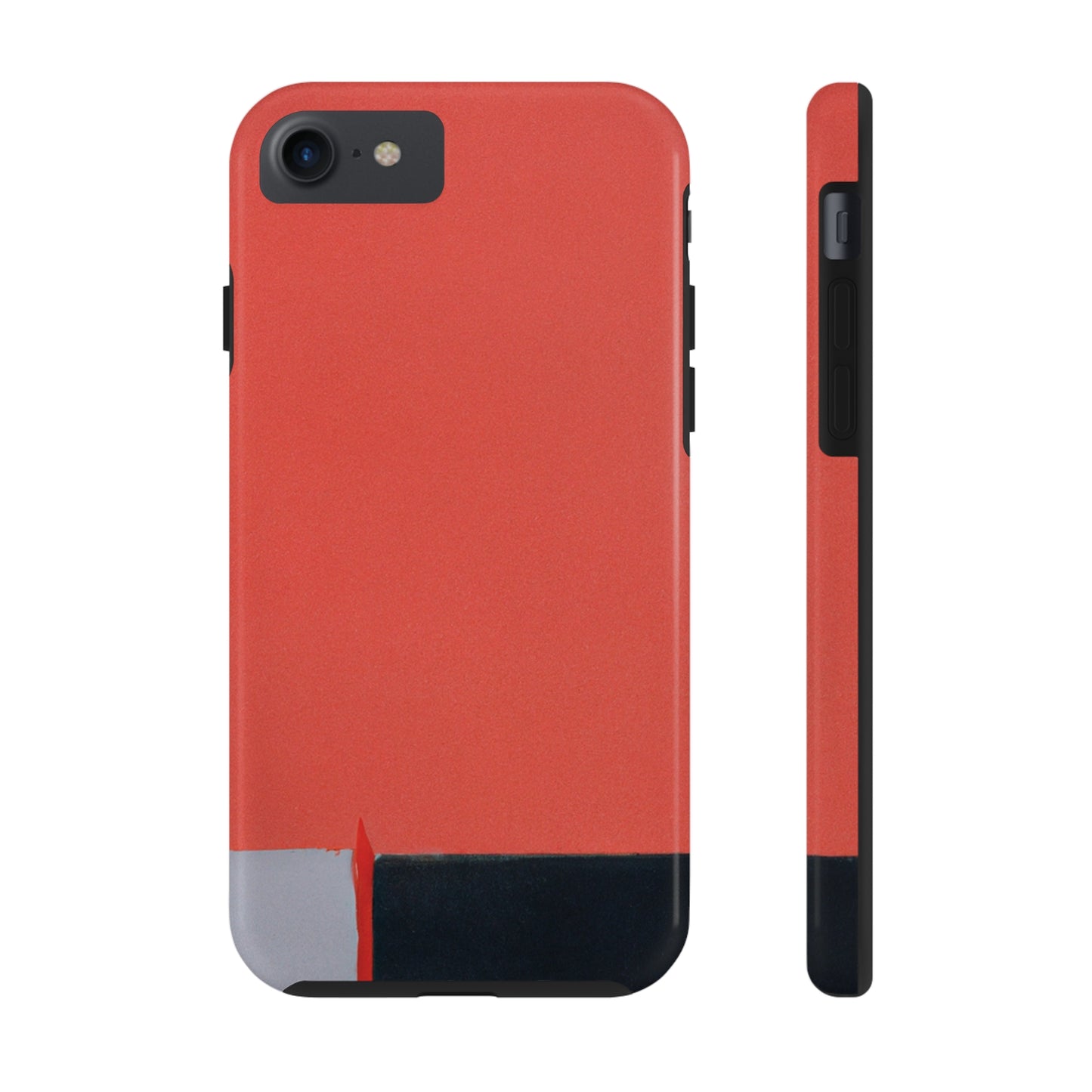 Strong Apple iPhone Case Ft. Minimal Orange