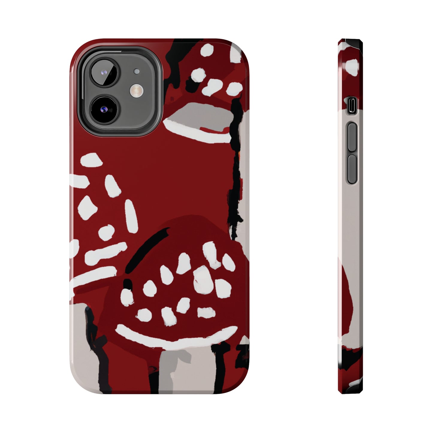 Tough Apple iPhone Cases Ft. Cartoon Mushrooms