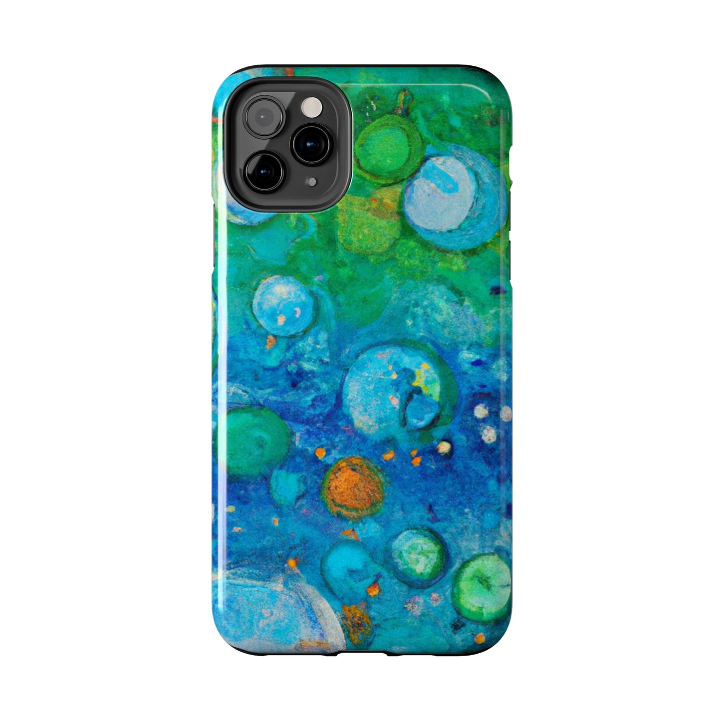 Tough Apple iPhone Cases Ft. Abstract Bubbles