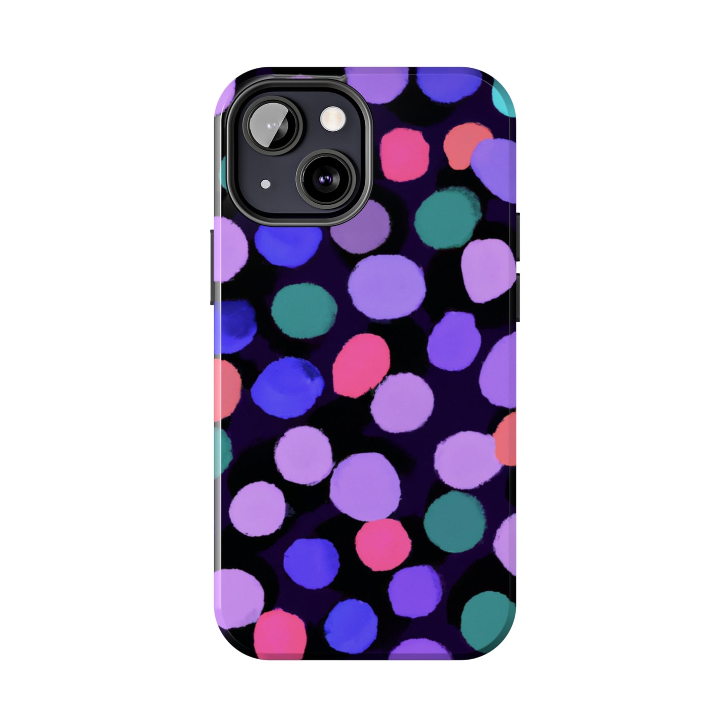 Tough Case-Mate iPhone Case Ft. Purple Dots