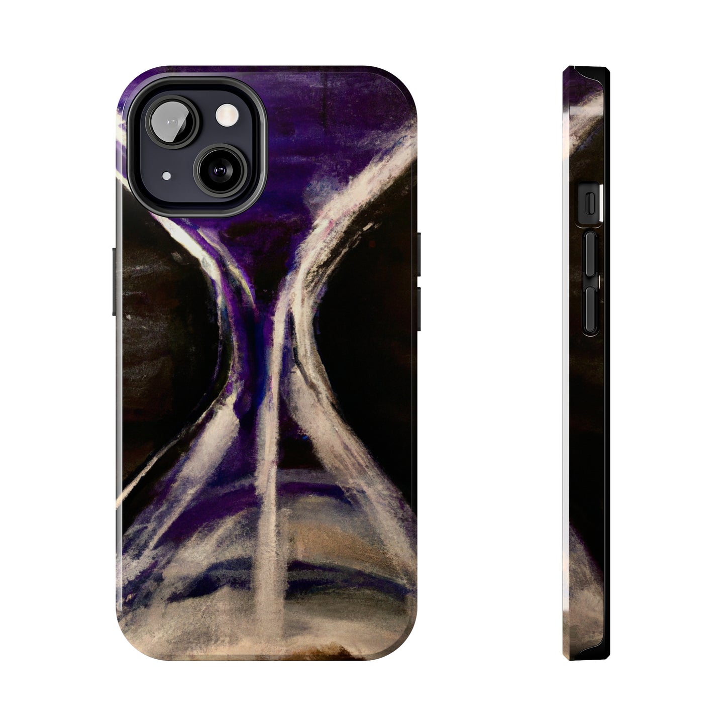 Tough Case-Mate iPhone Case Ft. Purple Hourglass