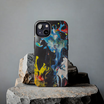 Tough Case-Mate iPhone Case Ft. Blue Splat