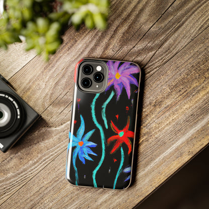 Tough Case-Mate iPhone Case Ft. Abstract Flowers