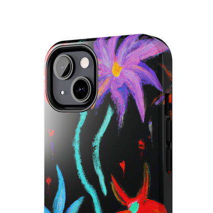 Tough Case-Mate iPhone Case Ft. Abstract Flowers