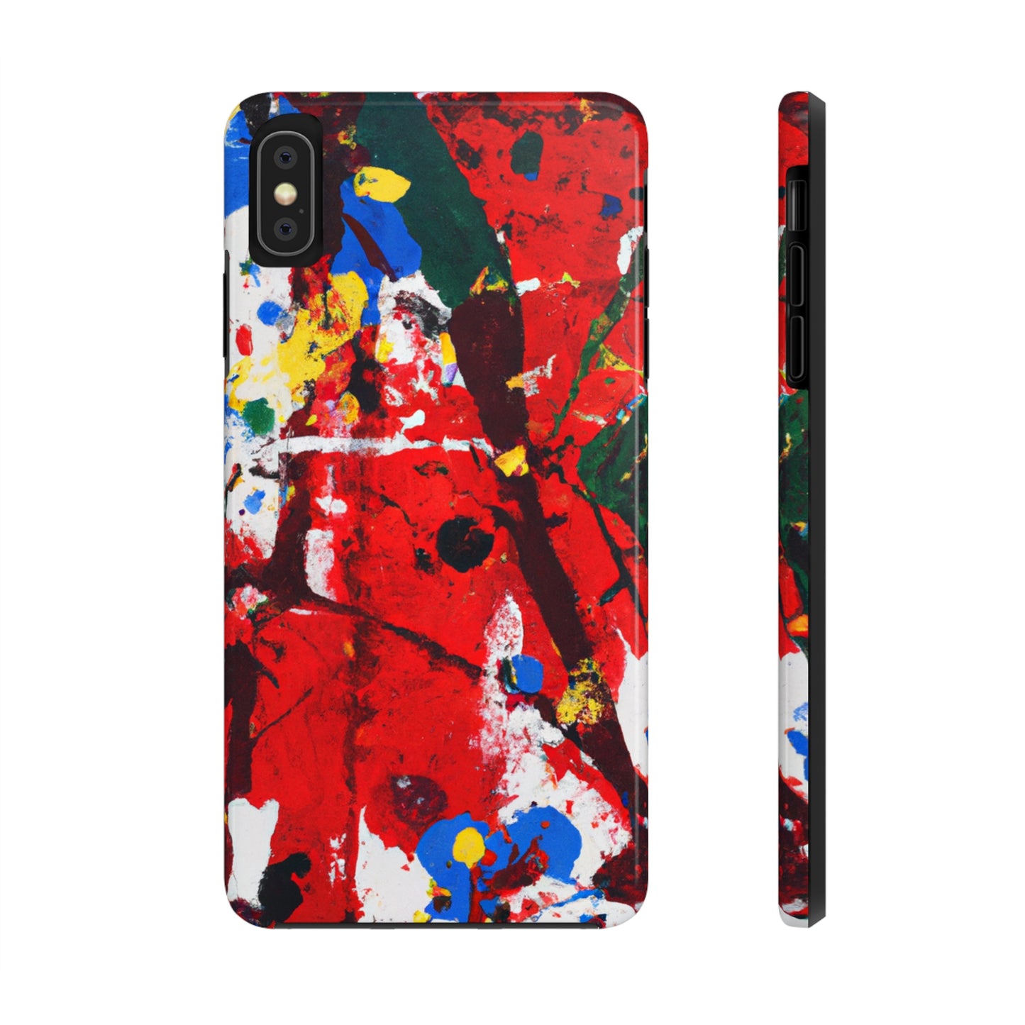 Tough Case-Mate iPhone Case Ft. Fractured Red