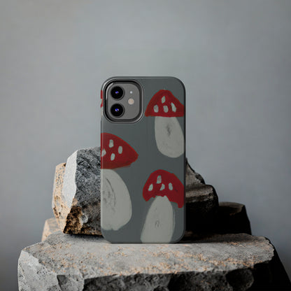 Tough Apple iPhone Cases Ft. Acrylic Mushrooms