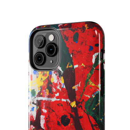 Tough Case-Mate iPhone Case Ft. Fractured Red