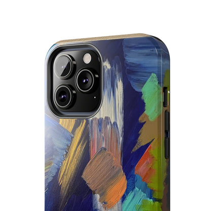 Tough Case-Mate iPhone Case Ft. Abstract Blue