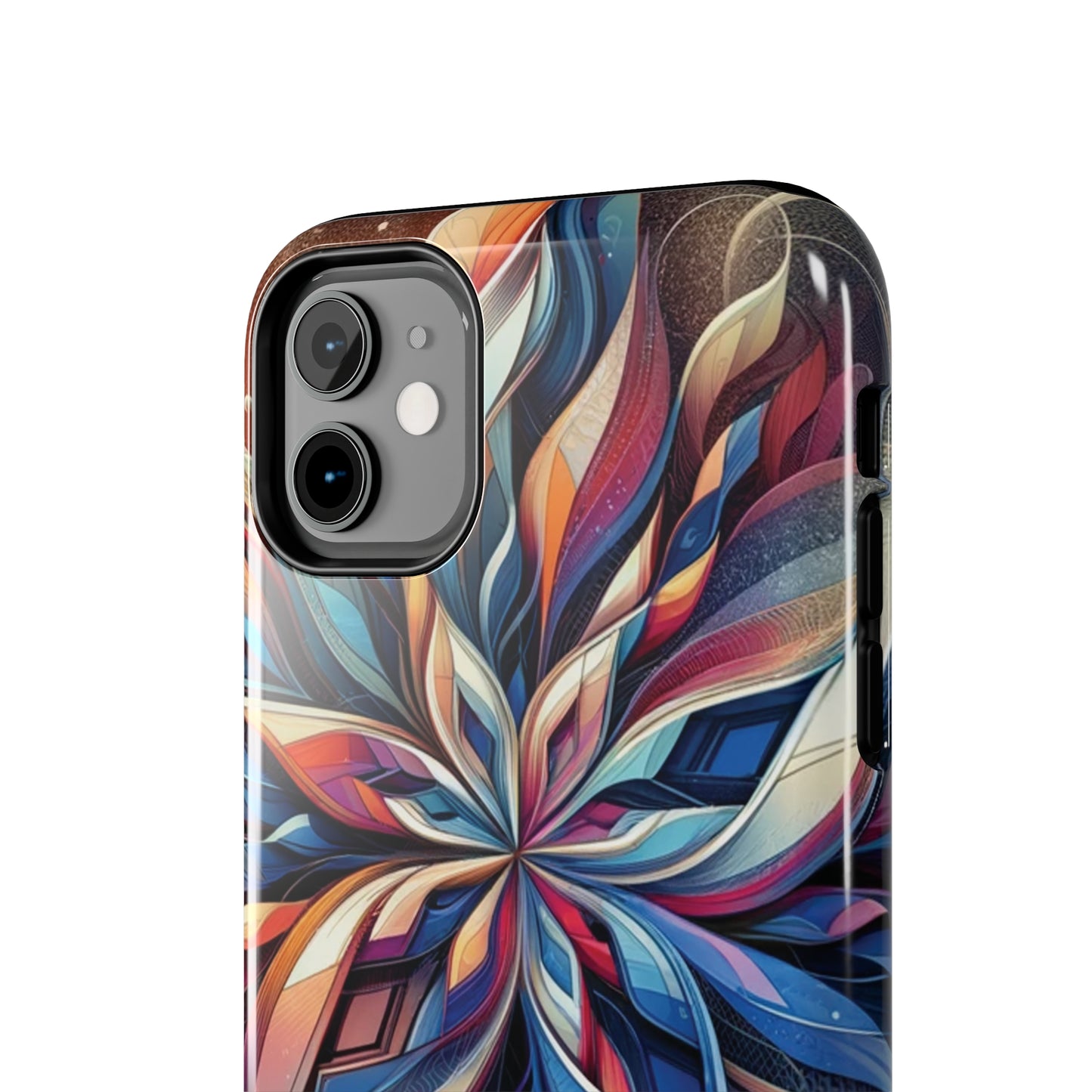 ToughDrop Apple iPhone Case Ft. Abstract Snowflake