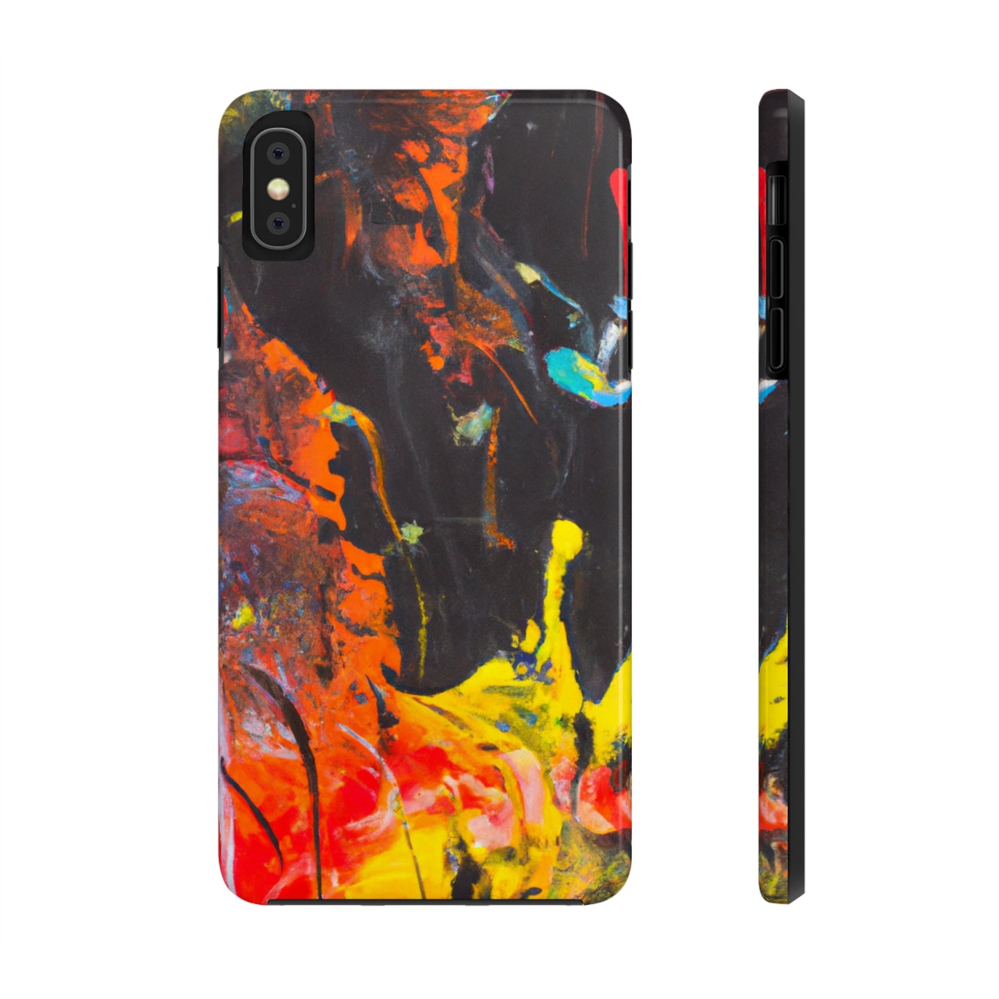 Tough Case-Mate iPhone Case Ft. Abstract Orange