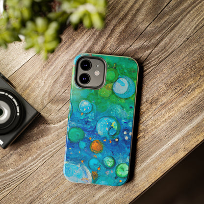 Tough Apple iPhone Cases Ft. Abstract Bubbles