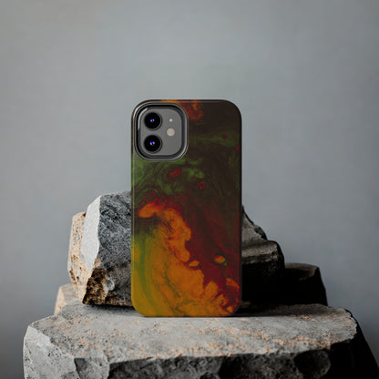 Tough Apple iPhone Case Ft. Abstract Gas Giant