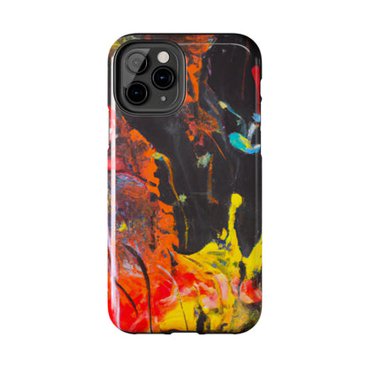 Tough Case-Mate iPhone Case Ft. Abstract Orange