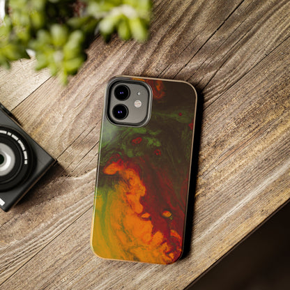 Tough Apple iPhone Case Ft. Abstract Gas Giant