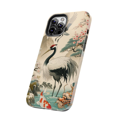 ToughDrop Apple iPhone Case Ft. Spirit Crane