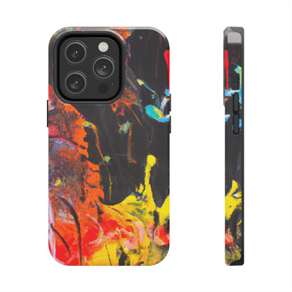 Tough Case-Mate iPhone Case Ft. Abstract Orange