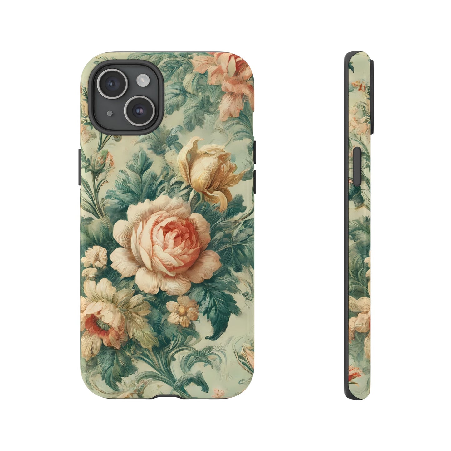Tough Phone Case Ft. Cottagecore Rose
