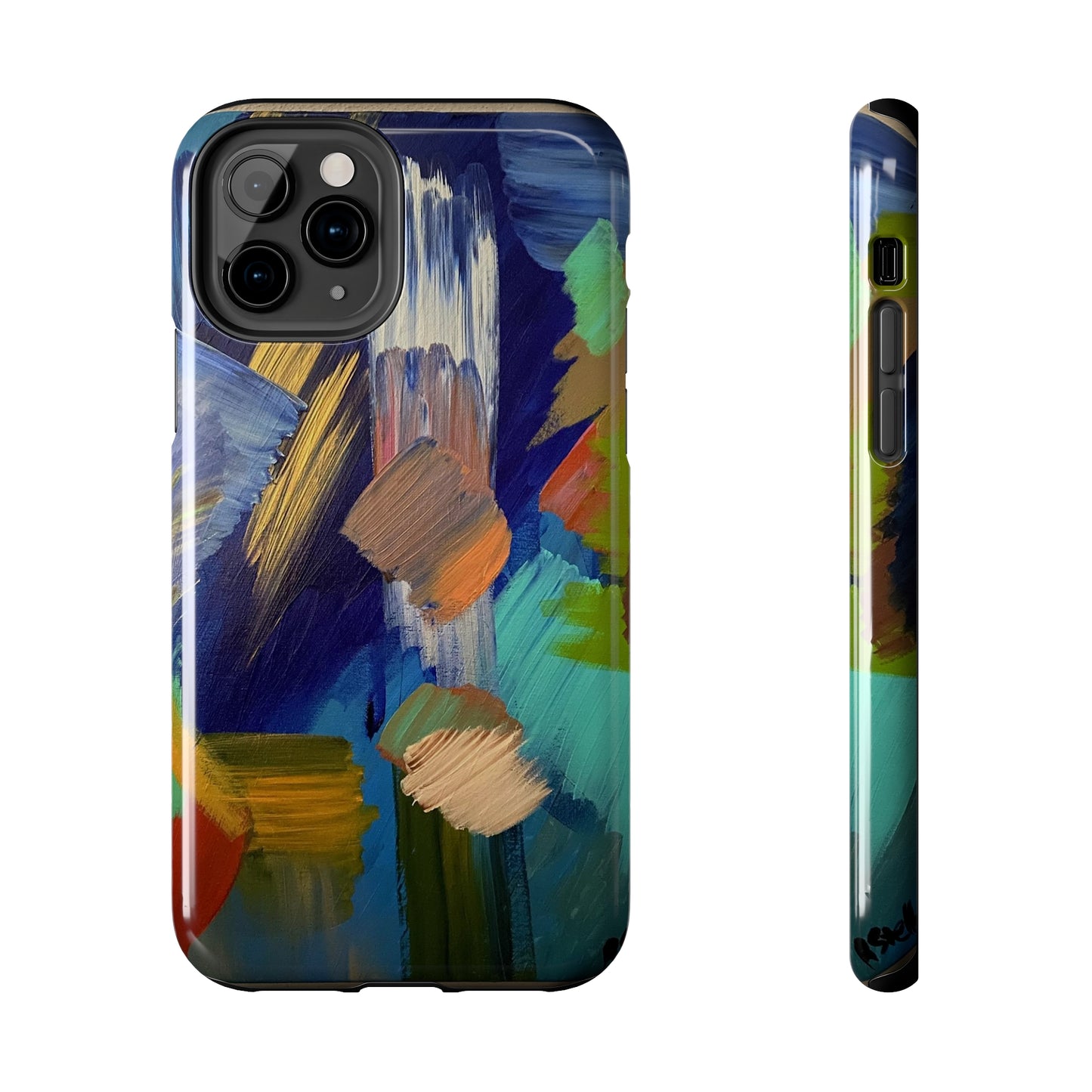 Tough Case-Mate iPhone Case Ft. Abstract Blue