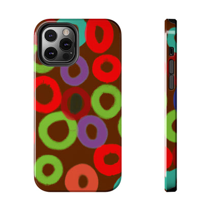 Tough Case-Mate iPhone Case Ft. Fruity Circles