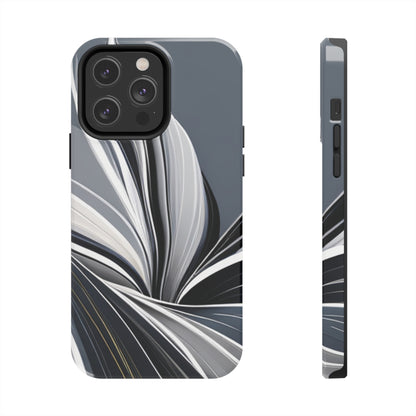 Strong Apple iPhone Cases Ft. Black and White Abstract Sail