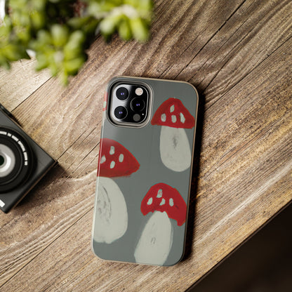 Tough Apple iPhone Cases Ft. Acrylic Mushrooms