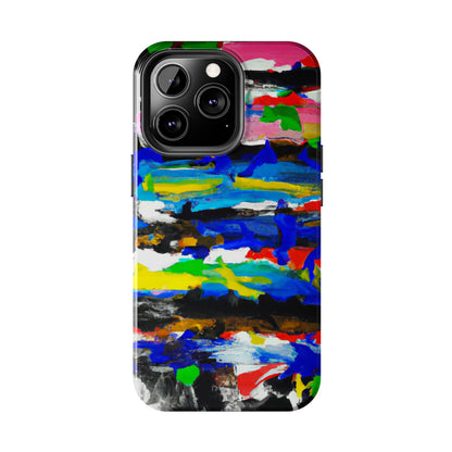 Tough Case-Mate iPhone Case Ft. Abstract Stripes