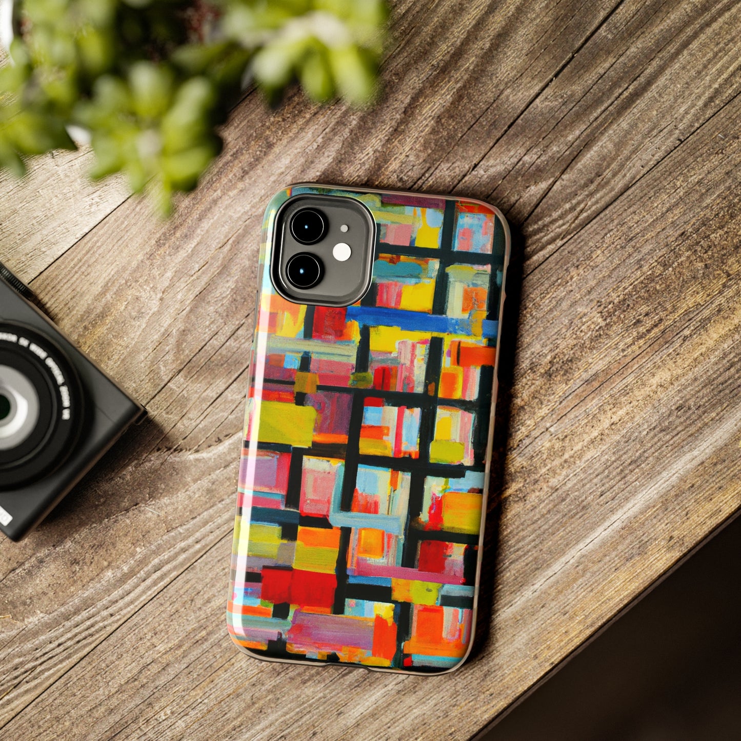 Tough Case-Mate iPhone Case Ft. Abstract Bricks