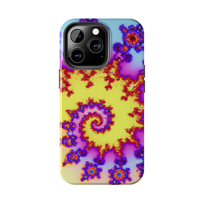 Tough Case-Mate iPhone Case Ft. Tie Dye Fractal