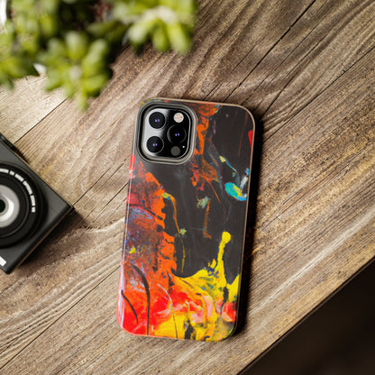 Tough Case-Mate iPhone Case Ft. Abstract Orange