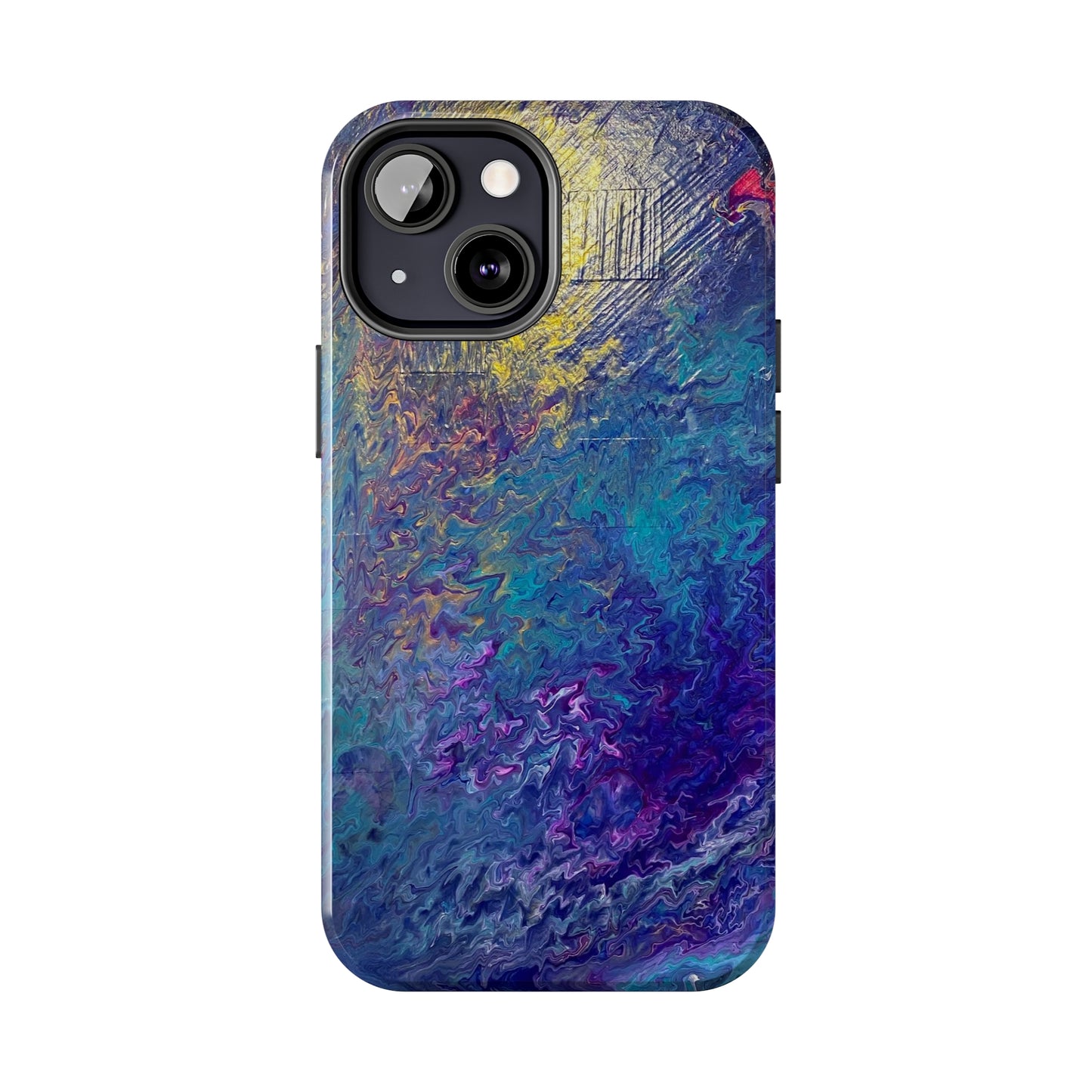 Tough Case-Mate iPhone Cases Ft. Abstract Blue Waterfall