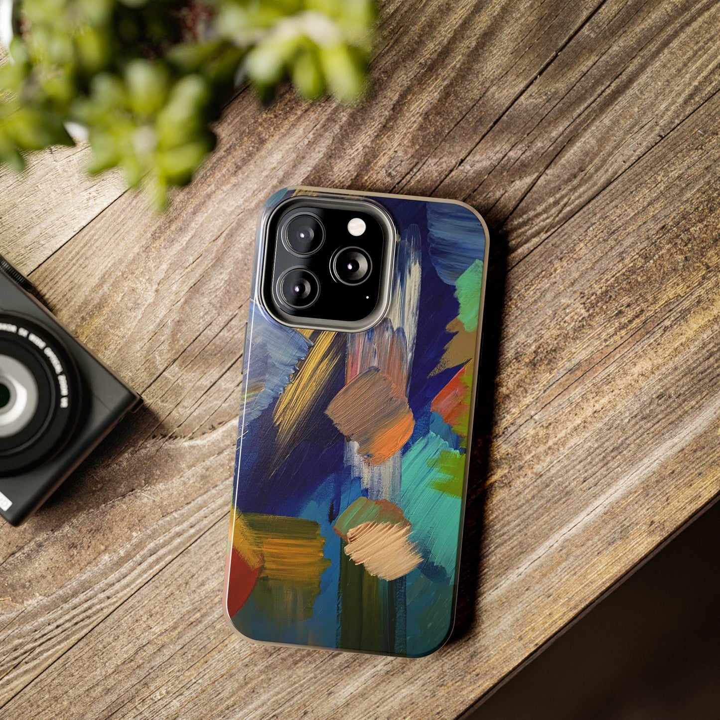 Tough Case-Mate iPhone Case Ft. Abstract Blue