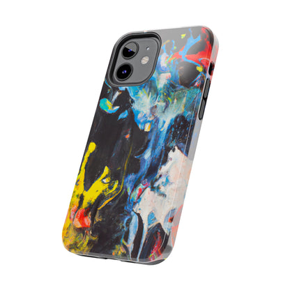 Tough Case-Mate iPhone Case Ft. Blue Splat