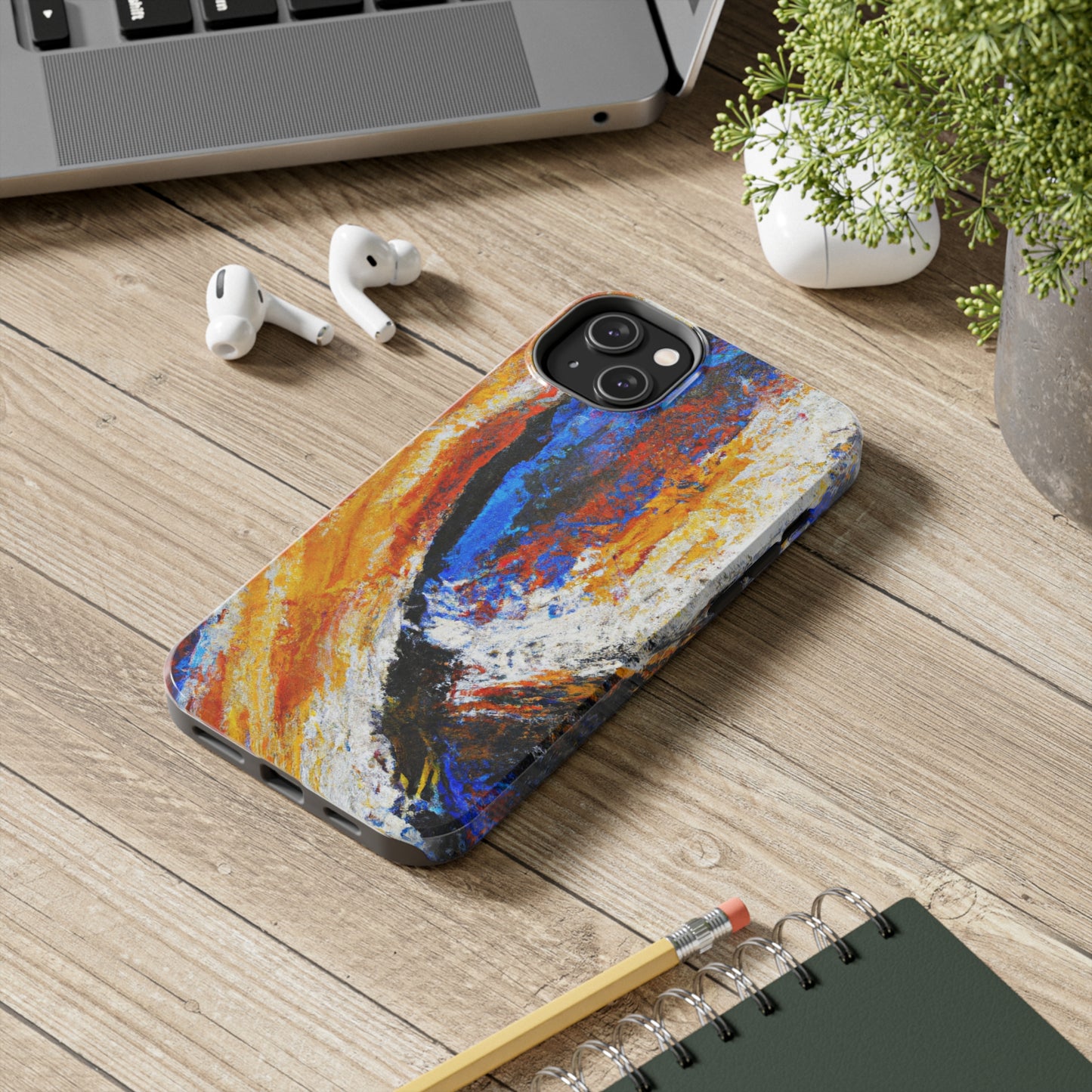 Tough Case-Mate iPhone Case Ft. Abstract Sand Wave