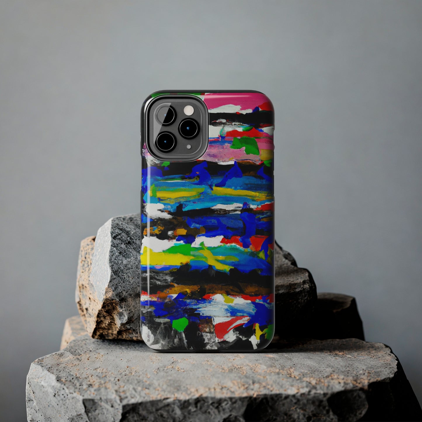 Tough Case-Mate iPhone Case Ft. Abstract Stripes