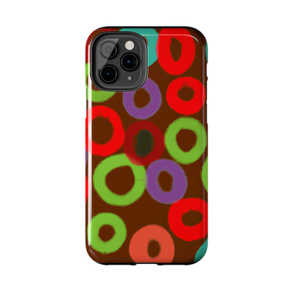 Tough Case-Mate iPhone Case Ft. Fruity Circles