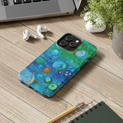 Tough Apple iPhone Cases Ft. Abstract Bubbles