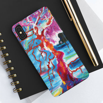 Tough Apple iPhone Cases Ft. Abstract Spirit Tree