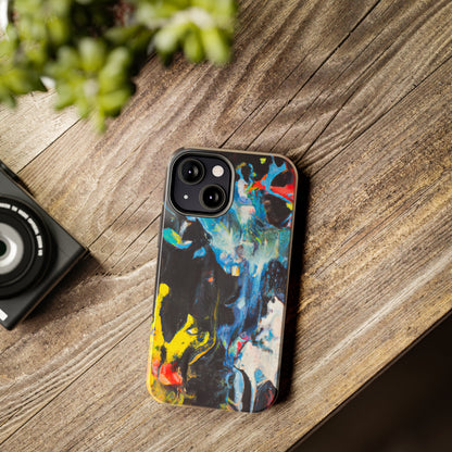 Tough Case-Mate iPhone Case Ft. Blue Splat