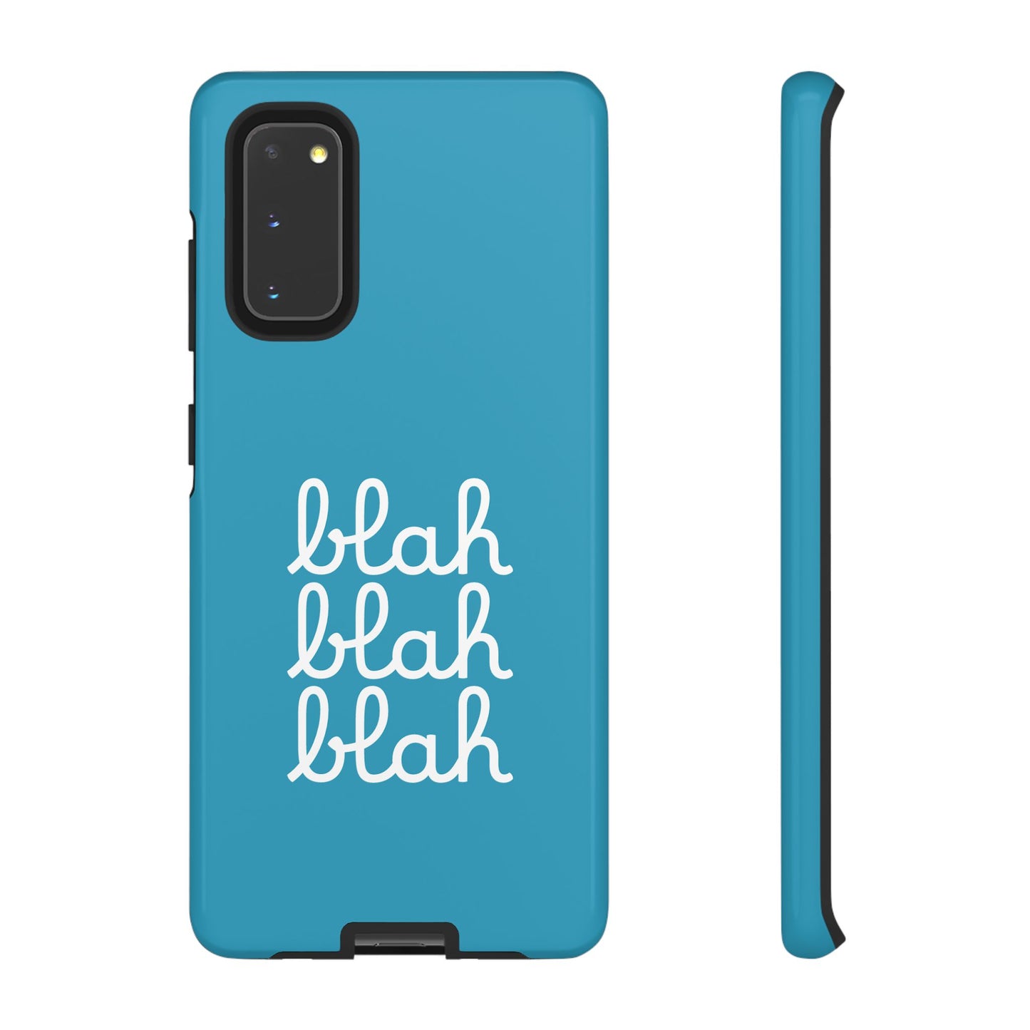 Tough Phone Case Ft. blahblahblah Turquoise