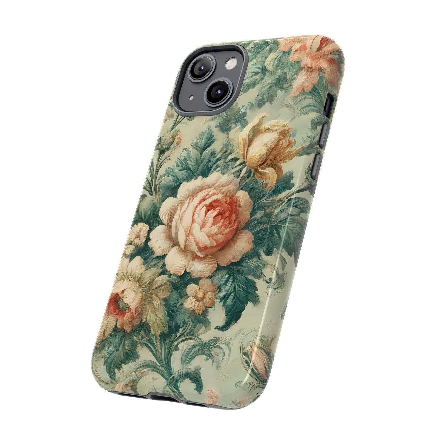 Tough Phone Case Ft. Cottagecore Rose