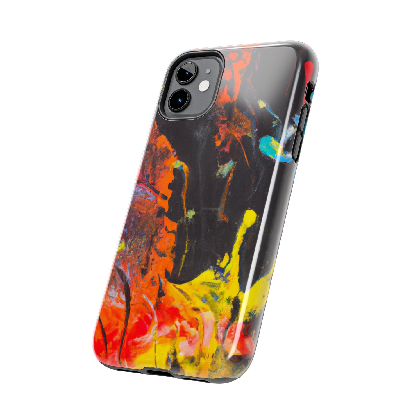 Tough Case-Mate iPhone Case Ft. Abstract Orange