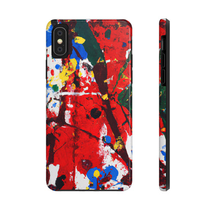 Tough Case-Mate iPhone Case Ft. Fractured Red
