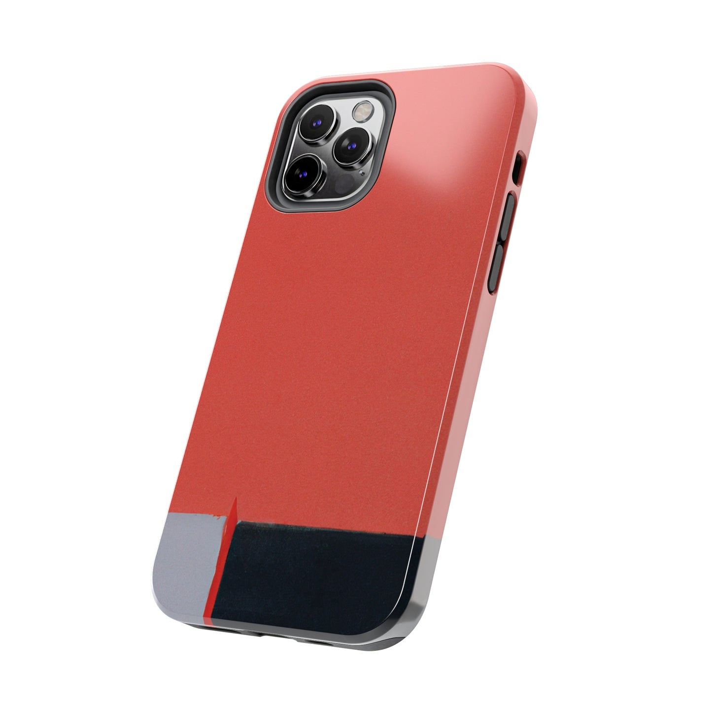 Strong Apple iPhone Case Ft. Minimal Orange