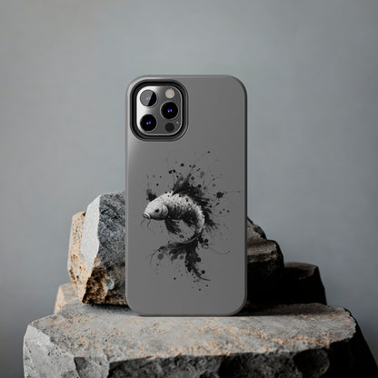 ToughDrop Apple iPhone Case Ft. Ink Blot Koi