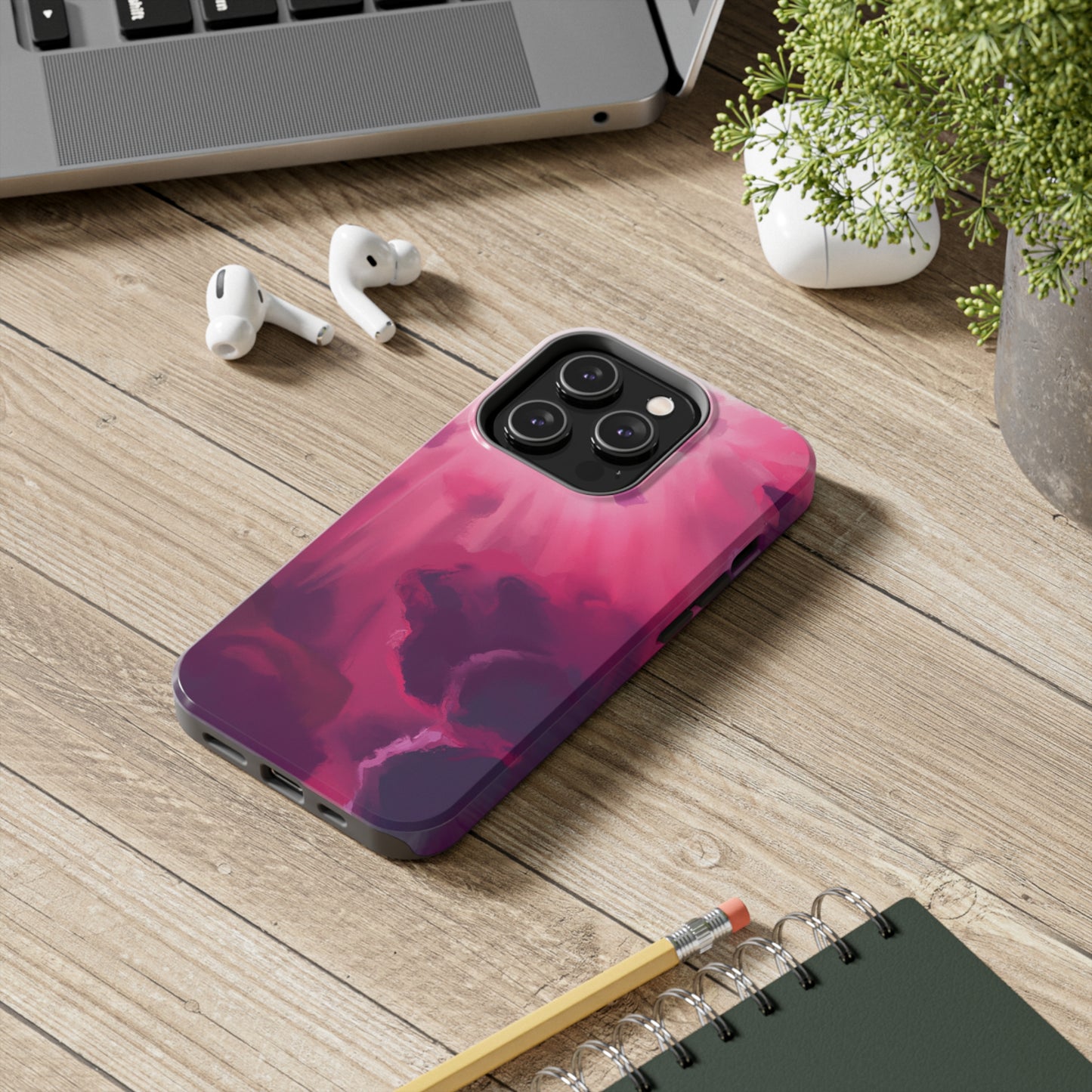 Tough Case-Mate iPhone Case Ft. Abstract Pink Sky