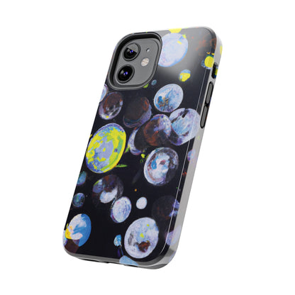 Tough Apple iPhone Cases Ft. Silver Bubbles