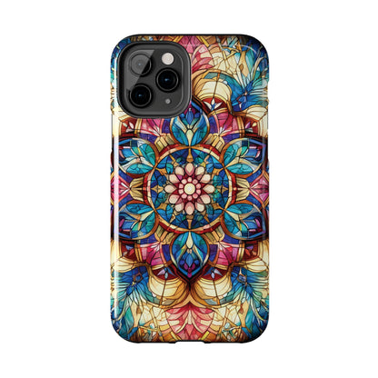 ToughDrop Apple iPhone Case Ft. Stained Glass Fractal